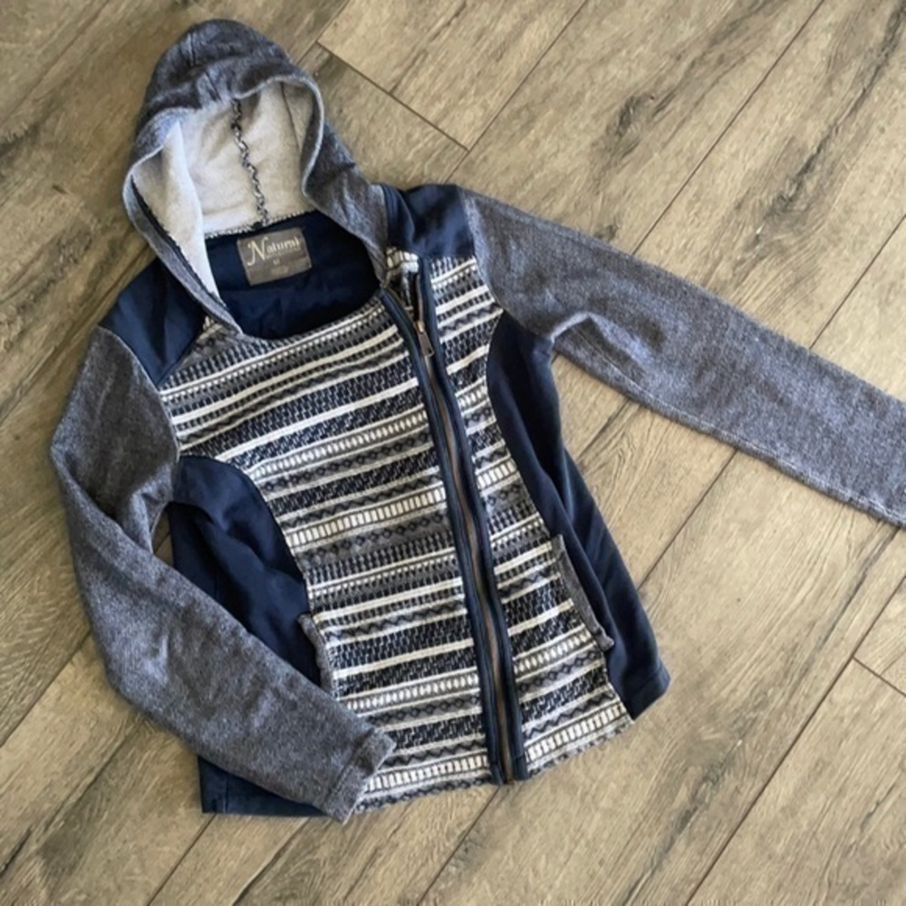 Natural Reflections jacket size Med blue jacket